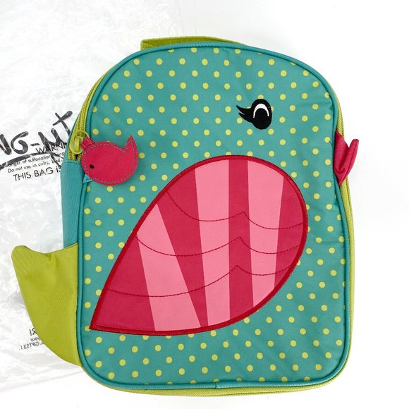 thirty-one Other - Thirty-One Teal Pink Polka Dot Chill-icious Tweet Heart Thermal Lunch Bag NIB
